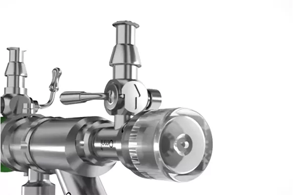 白い背景にシール機構の図