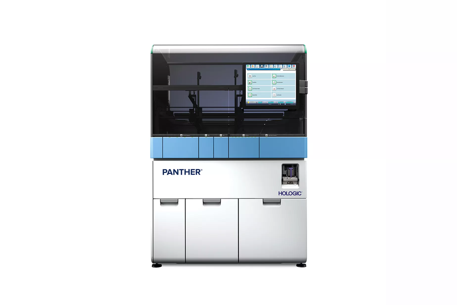 白い背景にパンサーシステム