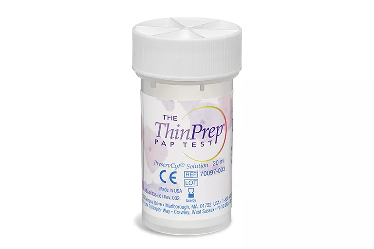 ラボ内の ThinPrep 採取バイアル