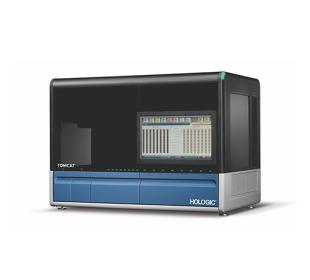 白い背景にホロジックのトムキャットシステム